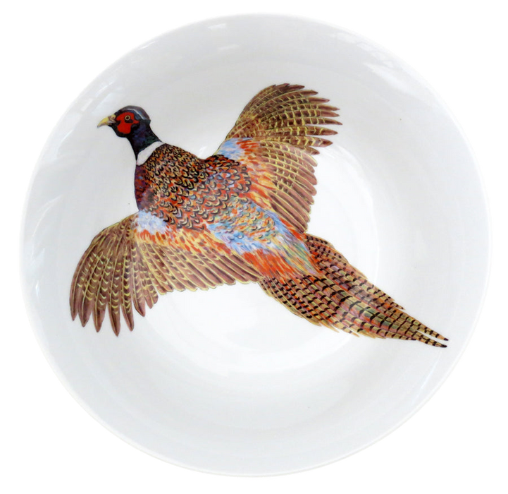 Pheasant 25cm Bowl by Richard Bramble