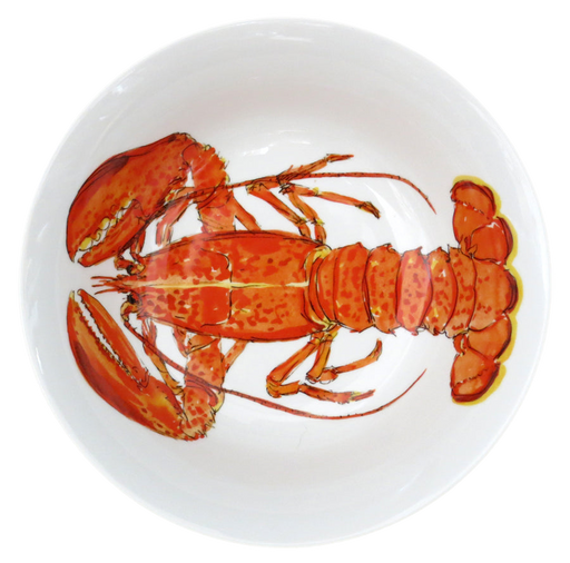 Red Lobster 25cm Bowl by Richard Bramble