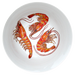 Shrimp & Prawn 25cm Bowl by Richard Bramble