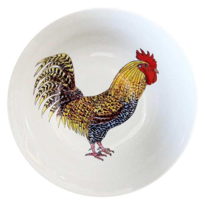 Cockerel & Rooster 25cm (10") Bowl
