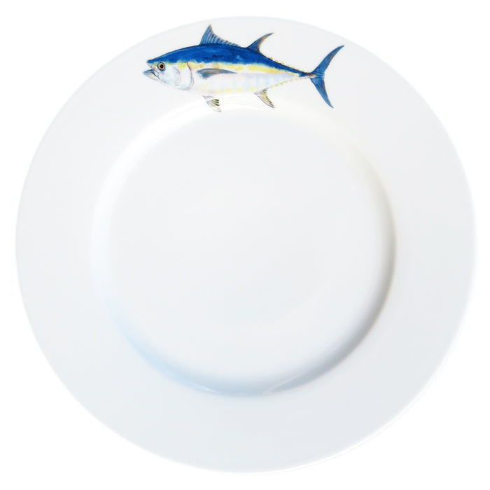 Bluefin Tuna 26cm Flat Rimmed Plate