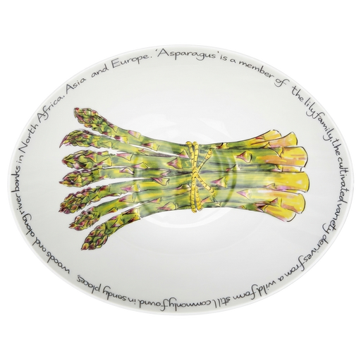 Asparagus 27cm Oval Bowl