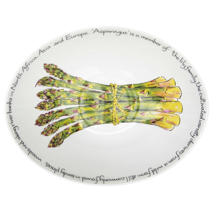 Asparagus 27cm Oval Bowl