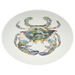 Blue Crab 27cm Oval Bowl