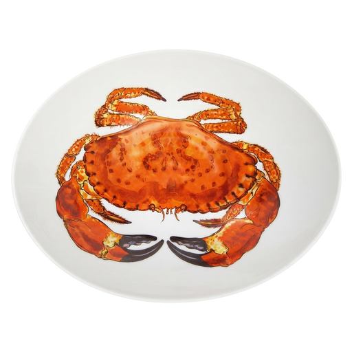 Crab 27cm Oval Bowl
