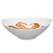 Crab 27cm Oval Bowl side view