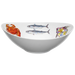 Fish & Shellfish 27cm Oval Bowl side view