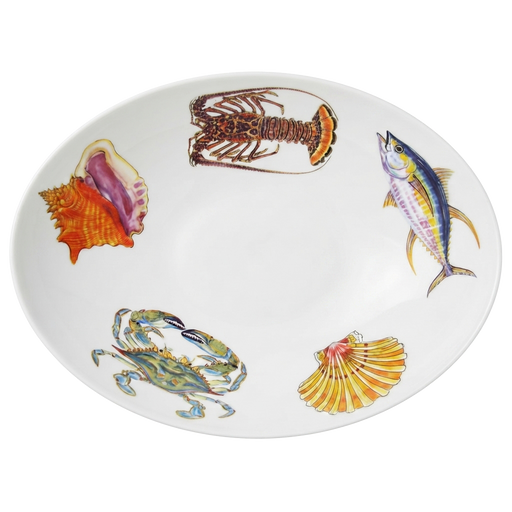 Fish & Shellfish US South Coast 27cm Oval Bowl