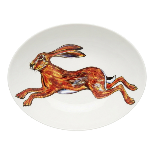 Hare 27cm Oval Bowl
