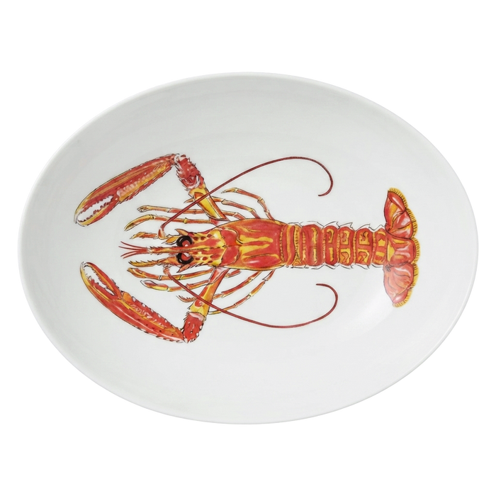 Langoustine 27cm Oval Bowl