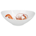 Shrimp & Prawn 27cm Oval Bowl side view