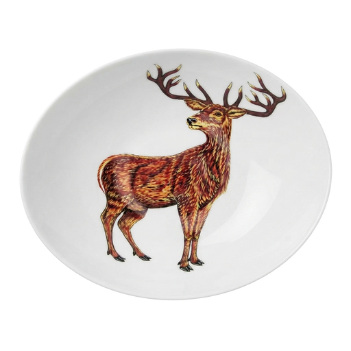 Stag 27cm Oval Bowl