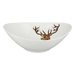 Stag 27cm Oval Bowl side view