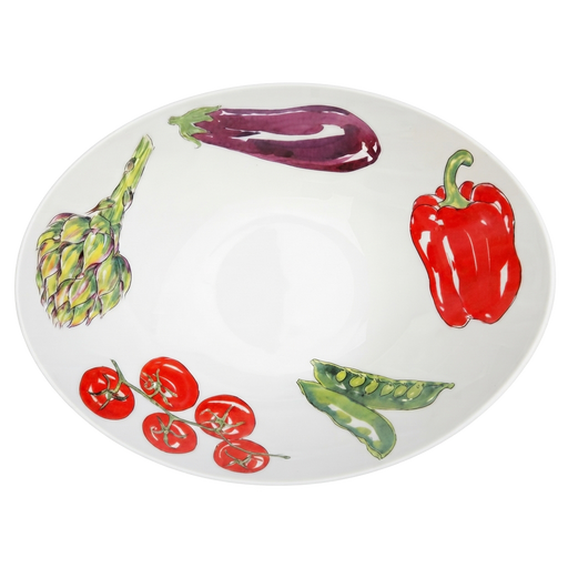 Vegetables 27cm Oval Bowl