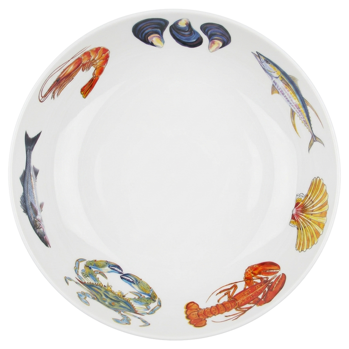 Richard Bramble Fish & Shellfish US East Coast 28cm Bowl