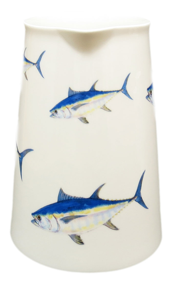 Bluefin Tuna 3 Pint Jug (limited edition) styled on the table