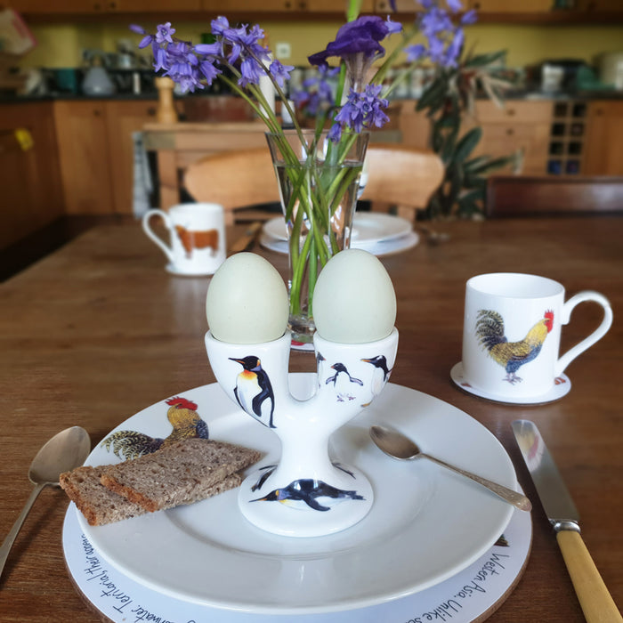 Penguin Double Egg Cup