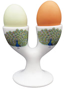 Peacock Double Egg Cup
