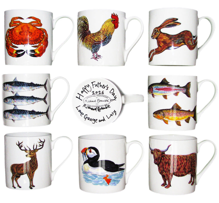 Personalised artist ceramic inscription (one per item)