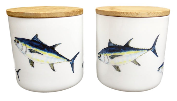 Bluefin Tuna Storage Jar table setting