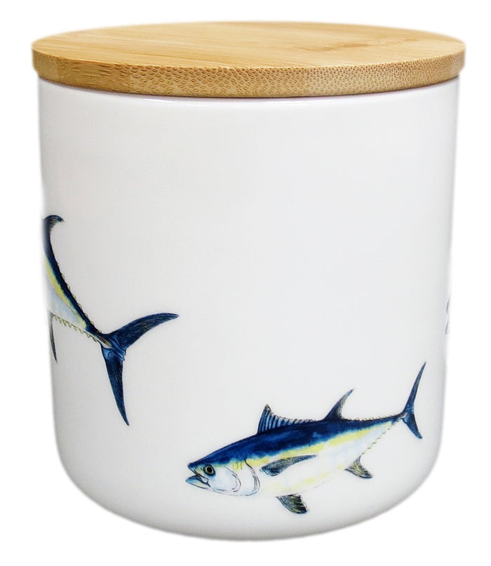 Bluefin Tuna Storage Jar in use