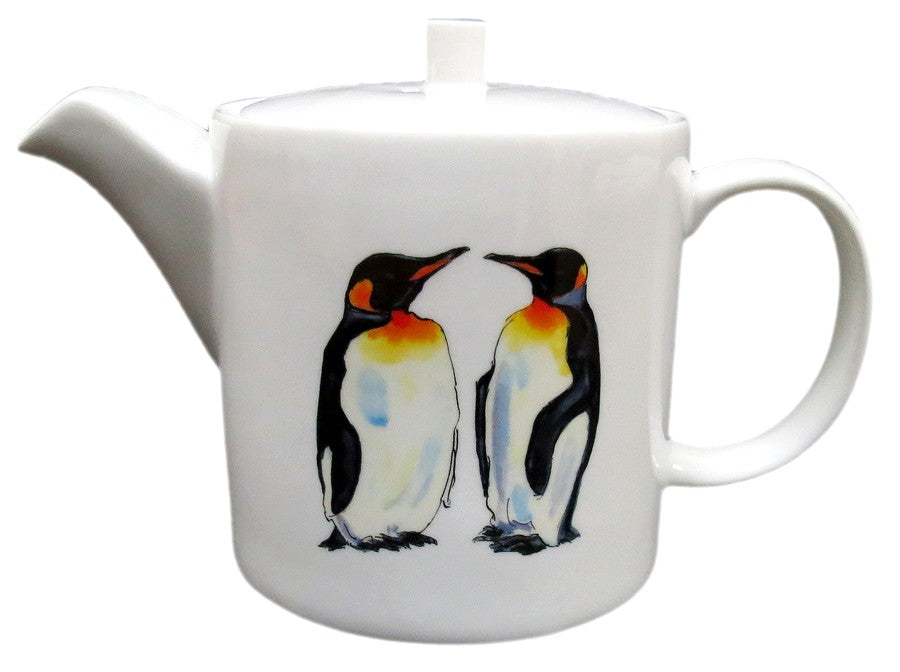 King Penguin Teapot Straight sided