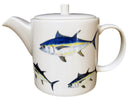 Bluefin Tuna Teapot Straight sided