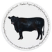 Aberdeen Angus Cow tablemat