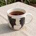 Belted Galloway Cow Mug lifestyle