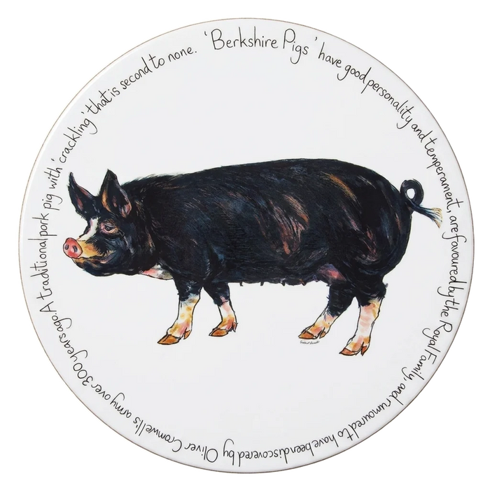 Berkshire Pig tablemat