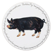 Berkshire Pig tablemat