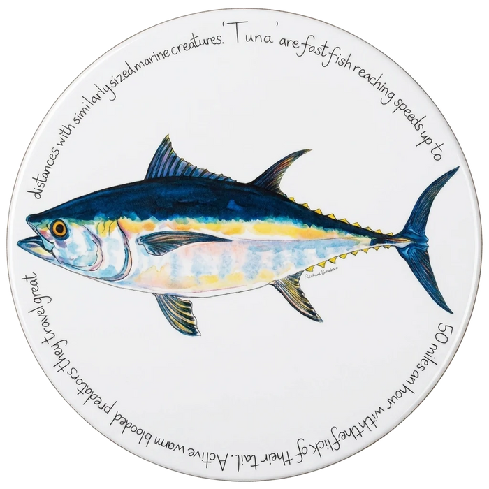 Saltwater Gamefish Tablemat Set of 6 styled on the table