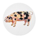 Richard Bramble Gloucester Old Spot Pig Coaster