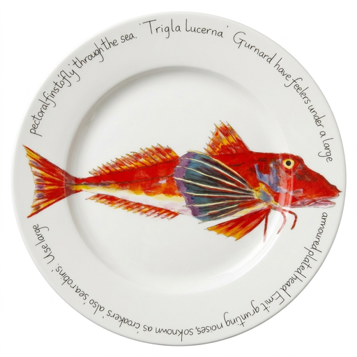 Gurnard 30cm Flat Rimmed Plate