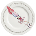 Squid 30cm Flat Rimmed Plate