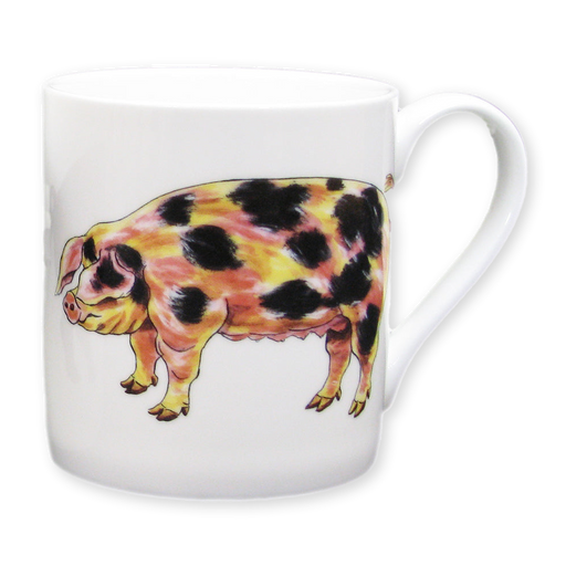 Gloucestershire Old Spot and Saddleback Pig large mug