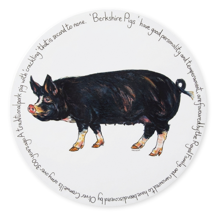 Pig Breeds Tablemat Set of 6