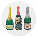 Champagnes 2 Tablemat