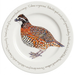 Bobwhite Quail 30cm Flat Rimmed Plate