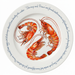 Shrimp & Prawn 30cm Flat Rimmed Plate