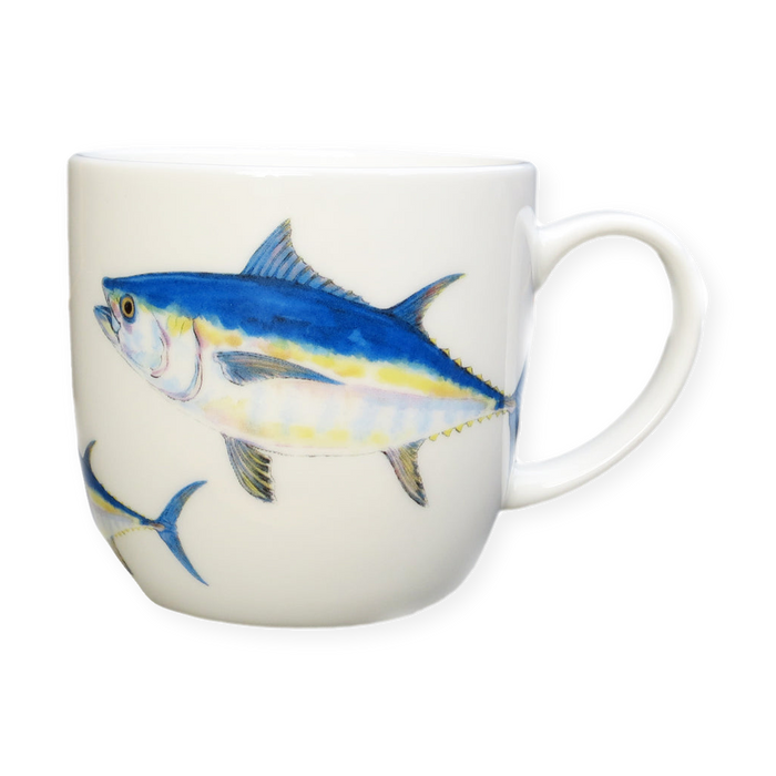 Bluefin Tuna Mug (medium round sided)