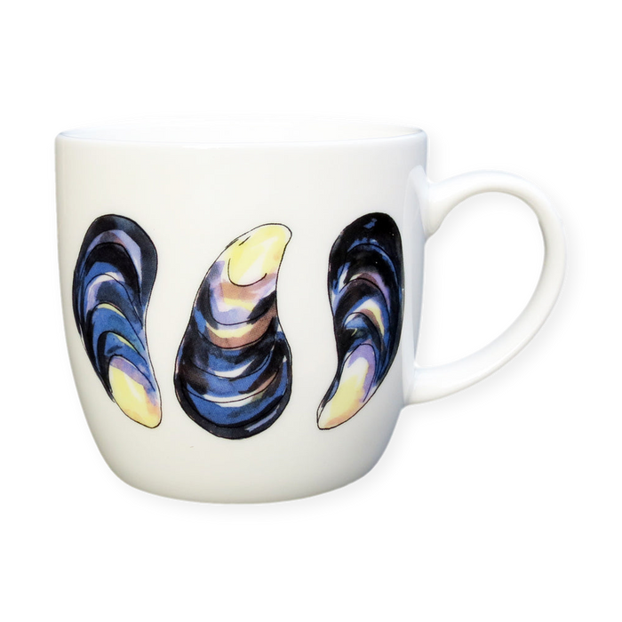 Mussels Mug (medium round sided)