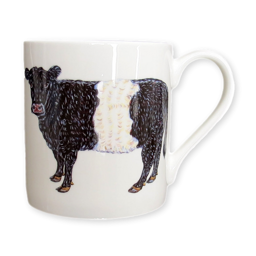 Belted Galloway Cow large mug