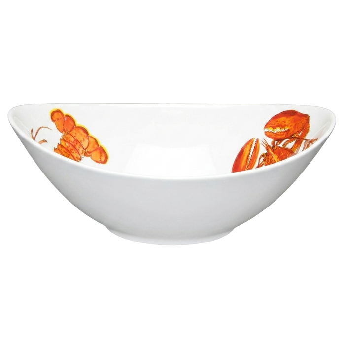 Red Lobster 18cm oval bowl