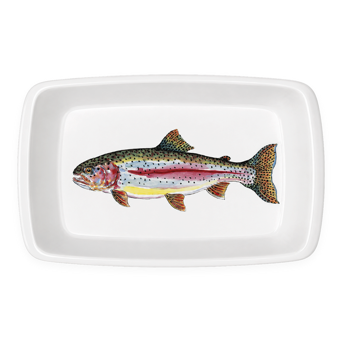 Rainbow Trout Large Roaster & Baking Dish