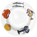 Fish & Shellfish 30cm Deep Rimmed Plate