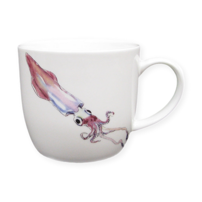 Squid Mug (medium round sided)