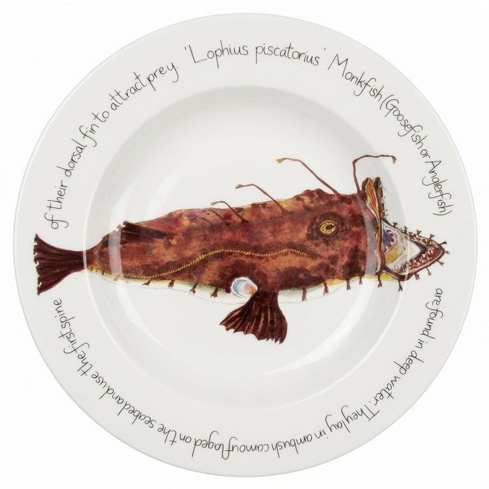 Monkfish 30cm Deep Rimmed Plate