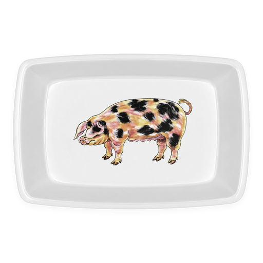 Gloucestershire Old Spot Pig Large Roaster & Baking Dish