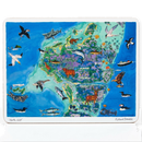 North Uist Map LARGE Tablemat